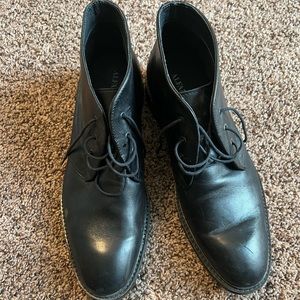 Mens Alfani  dress shoes with free socks